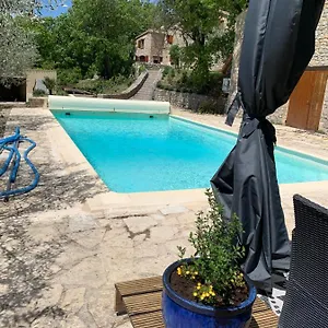 Font Nouvelle Maison De Charme Drome Provencale, 6 Ou 10 Personnes Avec Piscine Vakantiehuis Plaisians